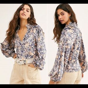 Free People Go Get Em blouse - XS